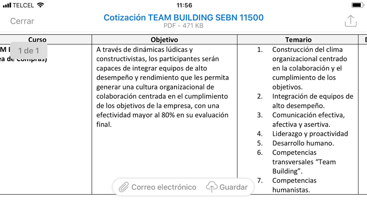 Proximos cursos